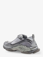 Balenciaga Men Triple S.2 Gradient Mesh And Nylon Insert Sneakers With Used Effect
